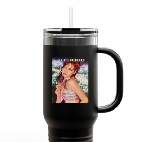 Alter Ego Photobook Lisa Blackpink as Roxi Version New Album Merchandise Travel Tumbler Mug Cup