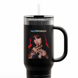 Alter Ego Photobook Lisa Blackpink as Vixi Version New Album Merchandise Travel Tumbler Mug Cup