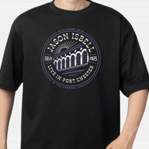 An Evening With Jason Isbell February 20 2025 Live In Port Chester At The Capitol Theatre Merchandise Logo T Shirt