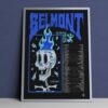 Belmont Band USA Tour 2025 Merchandise Tour Dates Poster Canvas