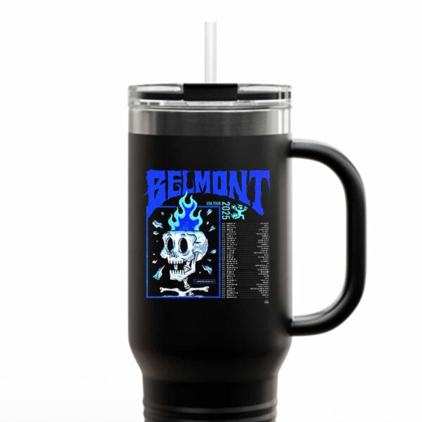 Belmont Band USA Tour 2025 Merchandise Tour Dates Travel Tumbler Mug Cup