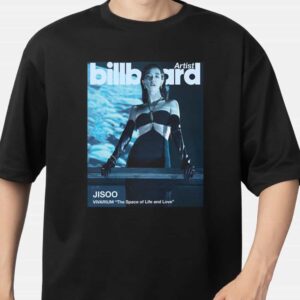 Billboard Artist Edition Cover Image Of Jisoo A Type Vivarium The Space Of Life And Love T Shirt