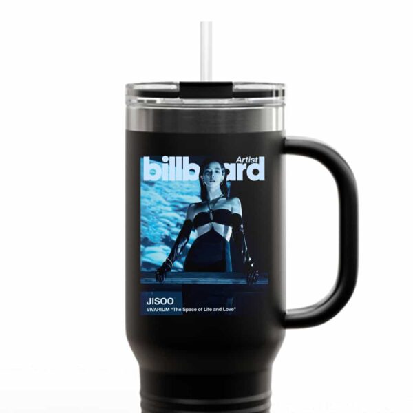 Billboard Artist Edition Cover Image Of Jisoo A Type Vivarium The Space Of Life And Love Tumbler Mug Cup