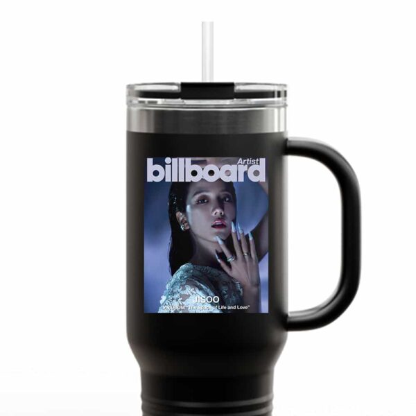 Billboard Artist Edition Cover Image Of Jisoo C Type Vivarium The Space Of Life And Love Merchandise Tumbler Mug Cup