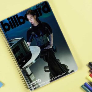 Billboard Artist Edition Cover Image Of Jisoo D Type Vivarium The Space Of Life And Love Poster Spiral Notebook