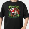 Cypress Hill The Party To Edmonton x Calgary x Muskoka O Canadabis Tour 2025 Canadian Tour Merchandise Skull Logo T Shirt