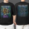 Dance Gavin Dance Presents Return Of The Robot Tour 2025 With The Home Team x Belmont x Dwellings Poster Tour Dates Merchandise Two Sides T Shirt