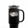 Frank Turner Undefeated Out East Tour 2025 Studio Album Cover Merchandise Travel Tumbler Mug Cup