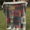 Iron Maiden Album Covers Merchandise Home Decor For Living Room Woven Blanket