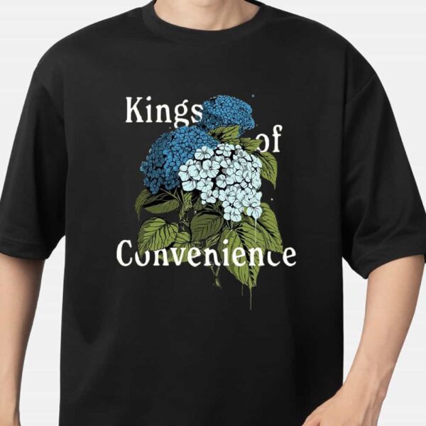 Kings of Convenience x Mike Sandoval Artwork Merchandise At Teatro Diana Guadalajara Mexico Tour 2025 T Shirt