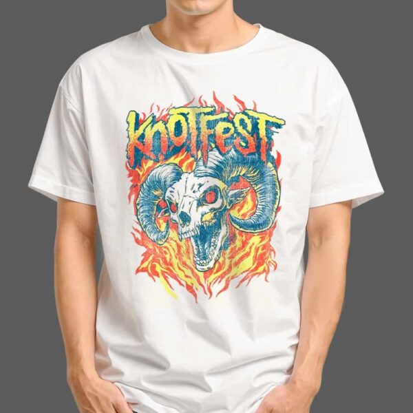 Knotfest 2025 Australia Exclusive Merch Logo Event T Shirt