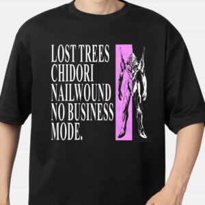 Lost Trees x Chidori x Nailwound x No Business x Mode Lineup Hometown Show March 14th 2025 At Conduit Orlando FL Merchandise T Shirt