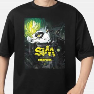 SiM Official Poster The New Single Champions Apex Legends T Shirt