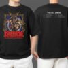 The Kreator Band Demonic Summer 2025 Tour Dates On Back Two Sides T Shirt