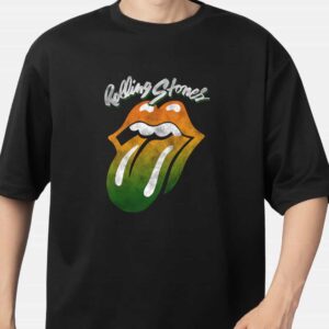 The Rolling Stones St Patrick's Day 2025 Merch Irish Gradient T Shirt