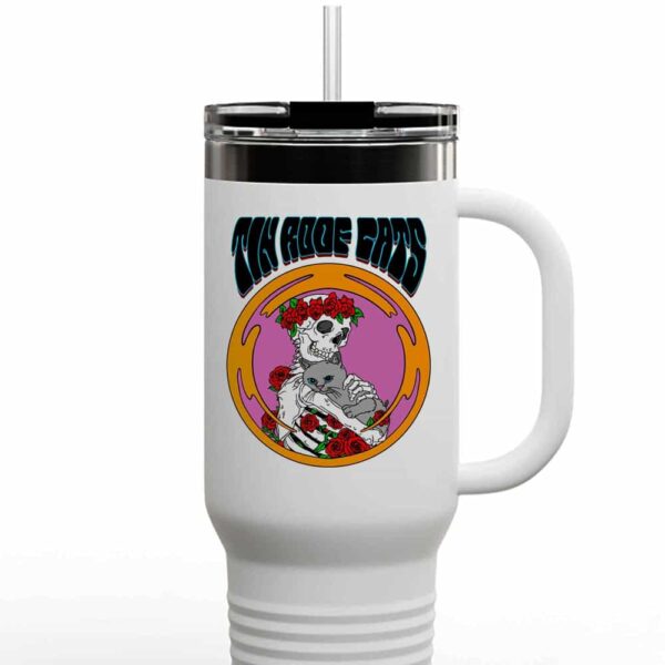 Tin Roof Cats Grateful Dead Tribute Night In Nashville Dee's Lounge Artwork Merchandise 2025 Travel Tumbler Mug Cup