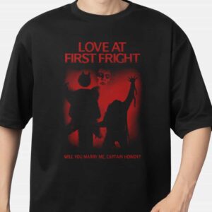 Wednesday 13 Will You Marry Me Captain Howdy Love At First Fright Merchandise Limited Edition 2025 T Shirt