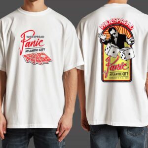 Widespread Panic February 14 15 16 2025 At Atlantic City NJ Live In Hard Rock Live At Etess Arena Merch Tee By Jason Clements Two Sides T Shirt