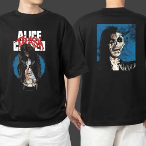 Alice Cooper Trash Official New Arrivals 2025 Merchandise Unisex T Shirt By Pull The Plug Patches