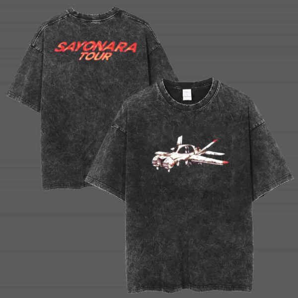 Alvaro Diaz South American Tour 2025 Sayonara Tour Merch Retro T Shirt