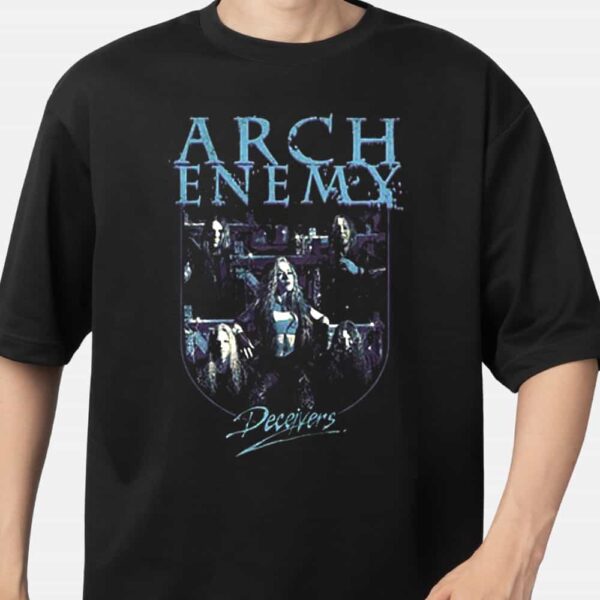 Arch Enemy International Women's Day Milwaukee Metal Fest 2025 Merch Twenty Deceiver T Shirt