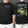 Architects Official Band Merch European Tour 2025 With Wage War x House Of Protection Poster Tour Dates Unisex Two Sides T Shirt