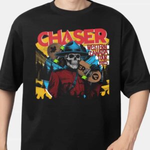 Chaser Western Canada Tour 2025 Merch Canada Styles Artwork T Shirt