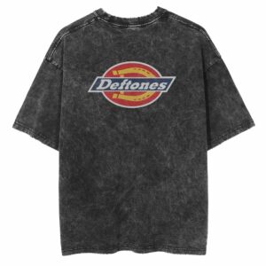 Deftones Dickies Rip And White Pony Limited Edition Merchandise By Big Lizard Bootlegs Retro T Shirt