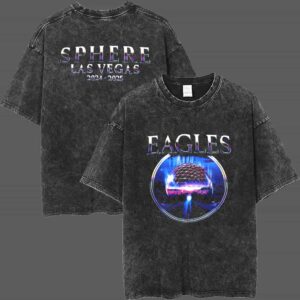 Eagles Limited Editon Tee For Sphere Las Vegas 2024 2025 Merch Retro Unisex T Shirt