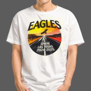 Eagles Limited Editon Tee For Sphere Las Vegas 2024 2025 Sunset Version Merch Retro Unisex T Shirt