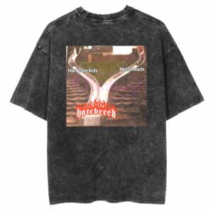 Hardcore Kids And Metalheads Is Hatebreed Funny Meme Retro T Shirt