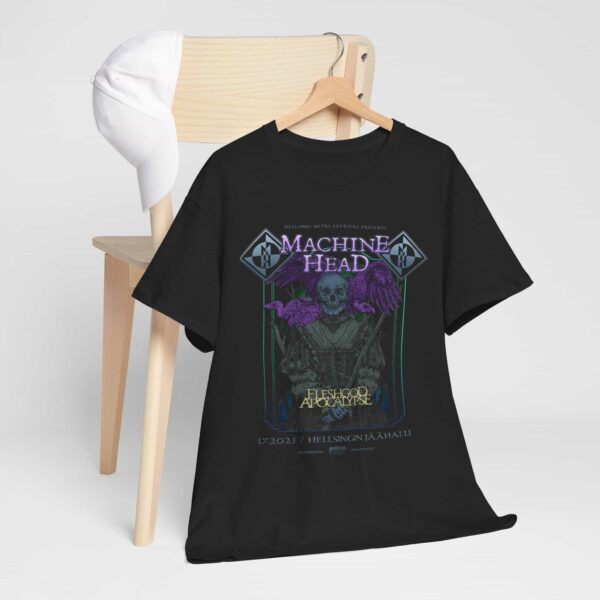 Hellsinki Metal Festival Presents Machine Head x Fleshgod Apocalypse July 1st 2025 At Hellsingin Jaahalli Unisex T Shirt (2)