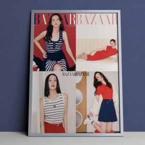 Jisoo For Harper's Bazaar Korea Magazine Cover x Tommy Hilfiger