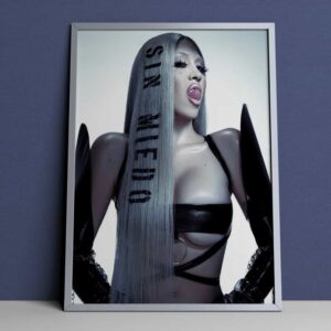 Kali Uchis Sin Miedo Photoshoot Studio Album Poster Canvas