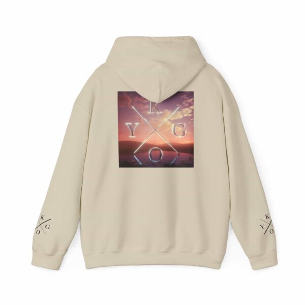 Kygo Official Merchandise World Tour 2025 Exclusive Album Vinyl Cover On Back New Arrivals Hoodie