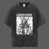 Linkin Park From Zero World Tour 2025 FZ Saitama Poster February 12 2025 By Takashi Okazaki Merch Vintage T Shirt