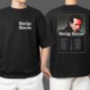 Marilyn Manson 2025 North American Spring Tour Poster Tour Dates Photo By Perou Unisex Two Sides T Shirt