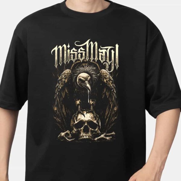 Miss May I Band Merchandise Vulture T Shirt