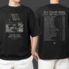 Official Allt Band Merchandise By Alexander Buhaj EU Tour 2025 From The New World Tour Dates Print On Back Unisex T Shirt