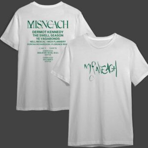 Official Misneach Festival Event Tee 18 March 2025 At Brighton Music Hall Boston With Lineup Merchandise Unisex T Shirt