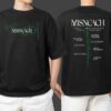 Official Misneach Festival Merch New Arrivals 2025 Boston Lineup Print On Back Unisex T Shirt