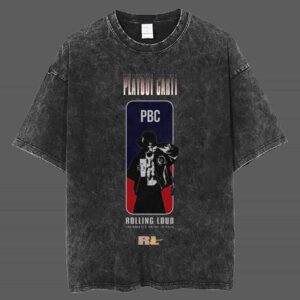 Playboi Carti PBC Rolling Loud Cali Next Week Los Angeles CA March 16 2025 New Merch Arrivals Unisex Retro T Shirt