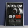 System Of A Down Wake Up At South America Stadium Tour 2025 Poster Tour Dates Poster Canvas