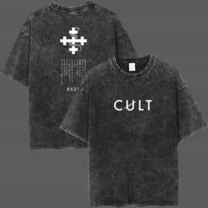 The Cult 8525 Merchandise South American Itin Tour Dates Two Sides Retro T Shirt