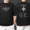 The Cult 8525 New Europe Tour Dates Merchandise Print On Back Unisex T Shirt