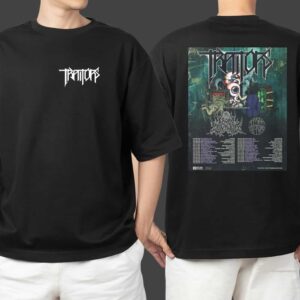 Traitors With Crown Magnetar And Yosemite In Black US Tour 2025 Poster Tour Dates Merchandise Unisex T Shirt