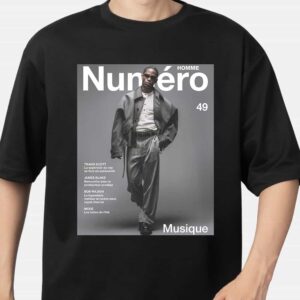 Travis Scott For Numero Magazie Issue 49 Cover Musique Unisex T Shirt