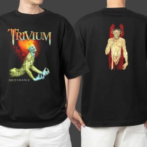 Trivium Ascendancy Official Band Merch Limited Edition Unisex T Shirt By Pull The Plug Patches