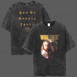 Volbeat Merch 2025 New Arrivals God Of Angels Trust Goat T Shirt