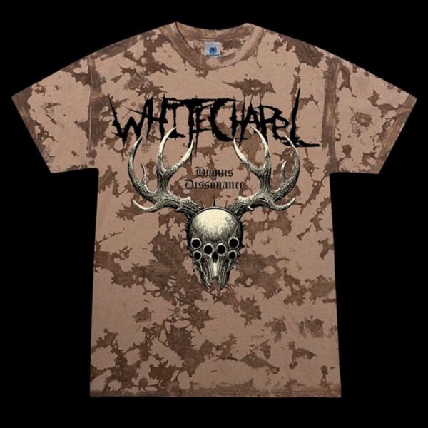 Whitechapel New Colortone EU Iced Brown Tie Dye Hymns Of Dissonance New Merch 2025 Unisex T Shirt